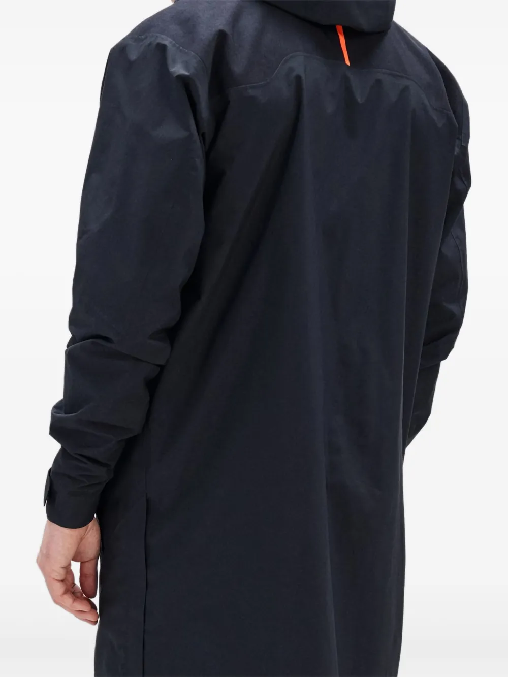 POC Parka met logoprint en capuchon Zwart