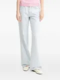 Miss Sixty logo-patch jeans - Blue