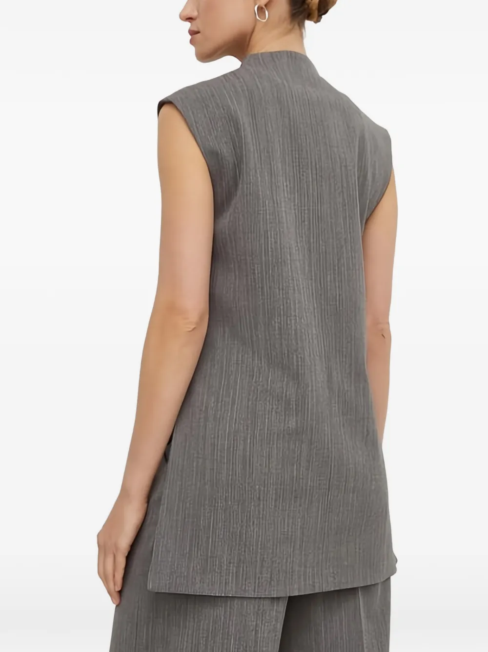  Lovechild Chaleco A Rayas - Gris 