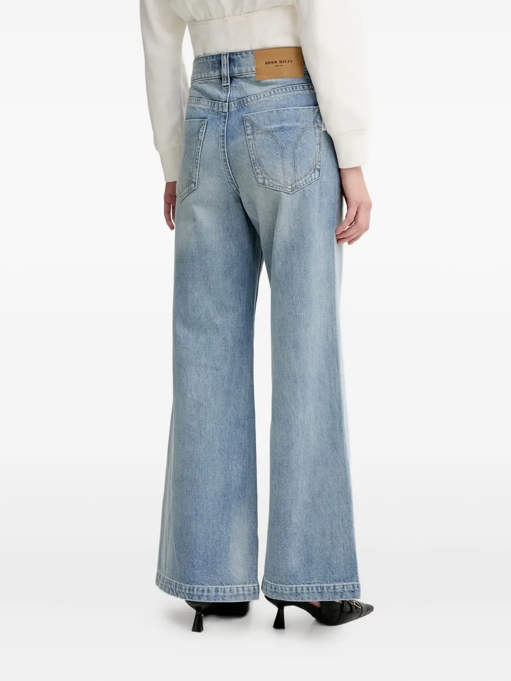 Miss Sixty logo-patch jeans | Bootcut Jeans | Image 2