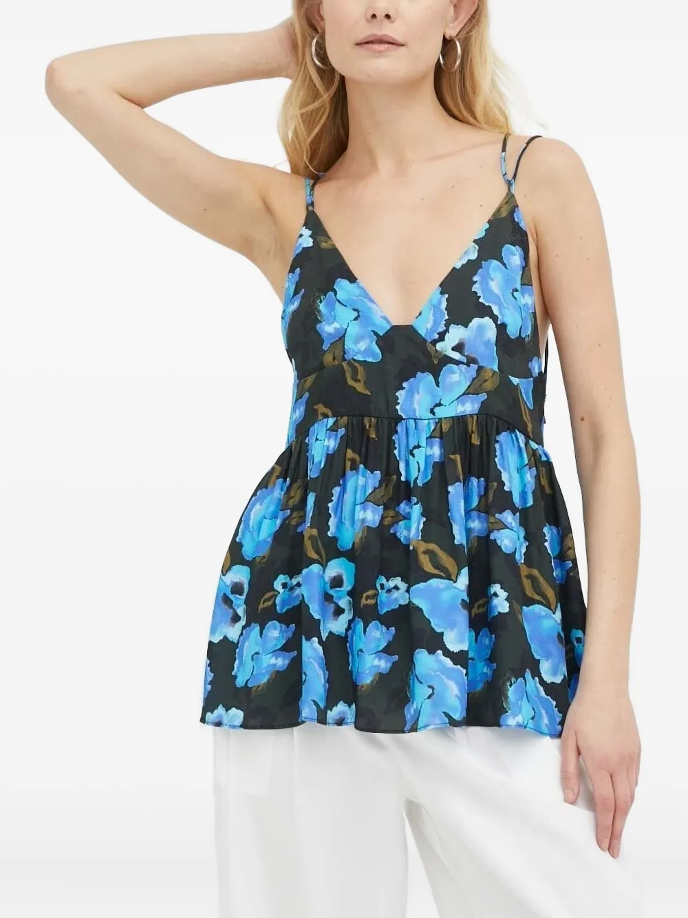 lovechild floral-print blouse - Nero