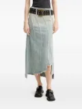 Miss Sixty frayed denim skirt - Blue