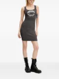 Miss Sixty ribbed mini dress - Grey