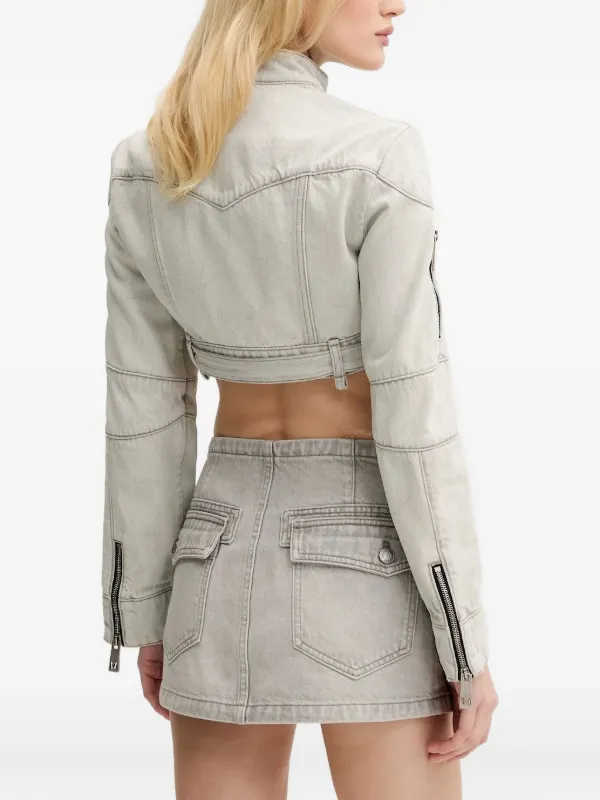 Miss Sixty Veste à Fermeture Zippée Gris FARFETCH FR