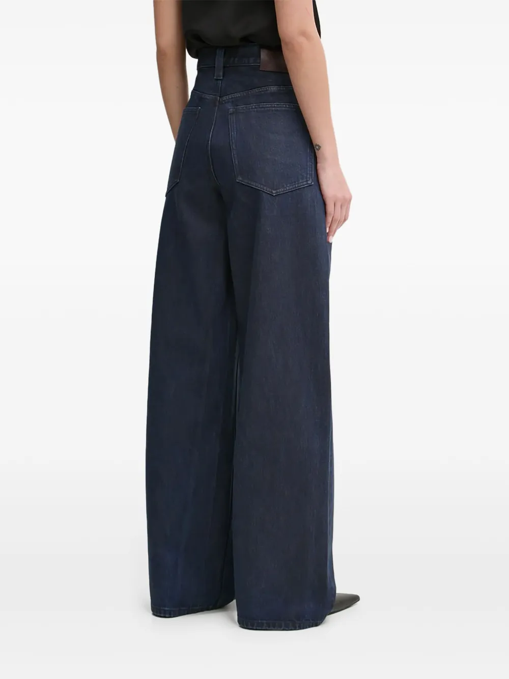 Miss Sixty Jeans met wijde pijpen - Blauw