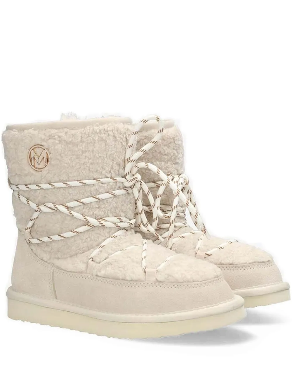 MEXX lace-up snow boots Neutrals
