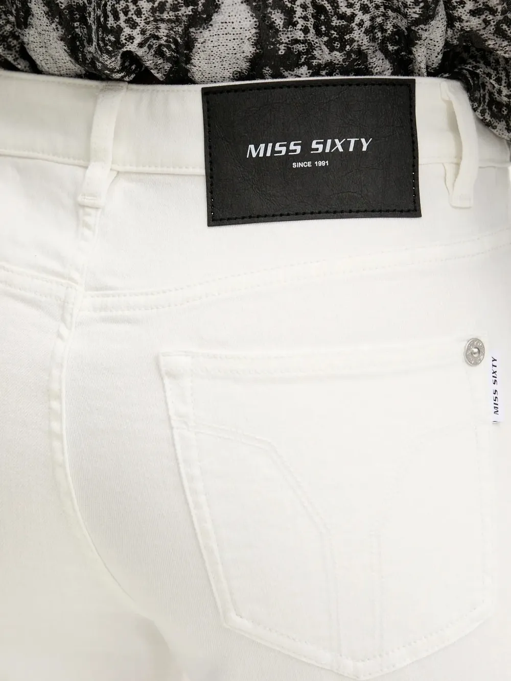 Miss Sixty Flared jeans Wit
