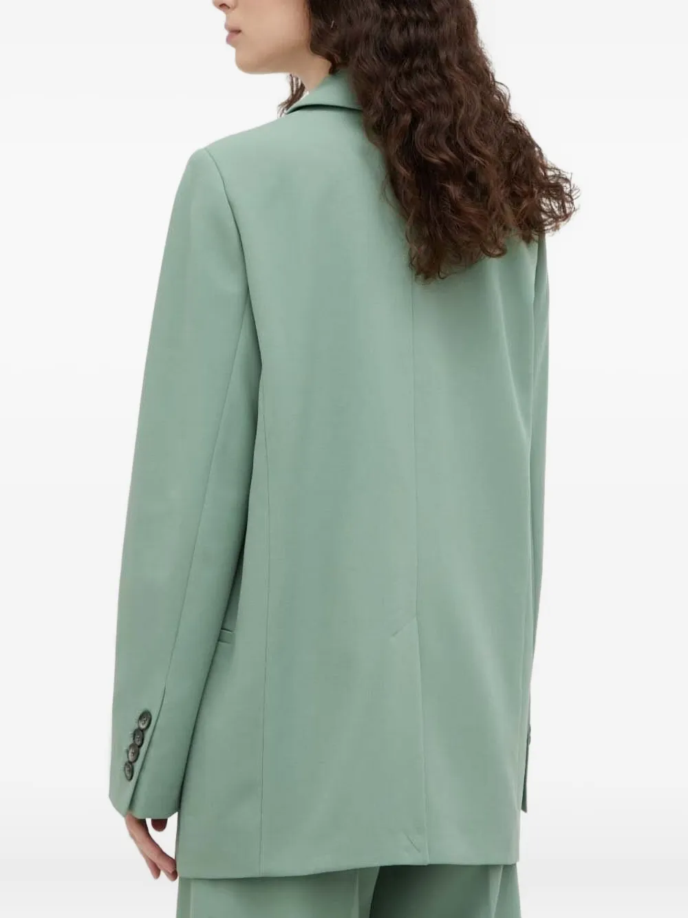  Lovechild Double-breasted Blazer - Green 