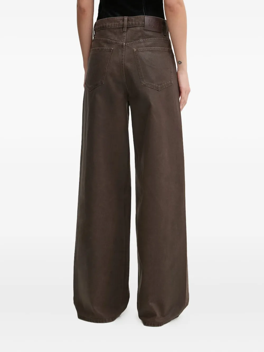 Miss Sixty Jeans met logopatch - Bruin