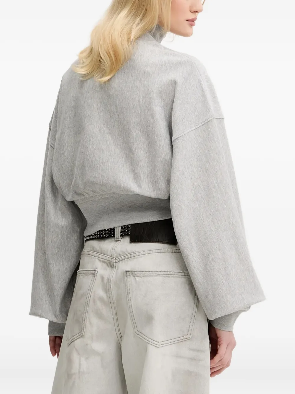 Miss Sixty Katoenen sweater Grijs