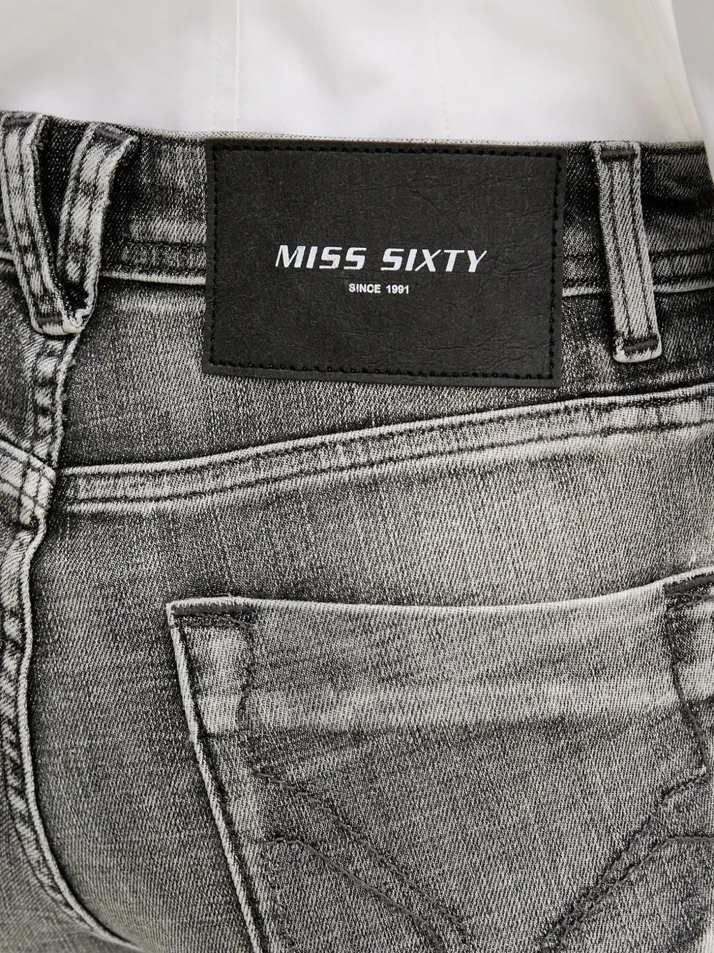 Miss Sixty Grijze mid-waist jeans Grijs