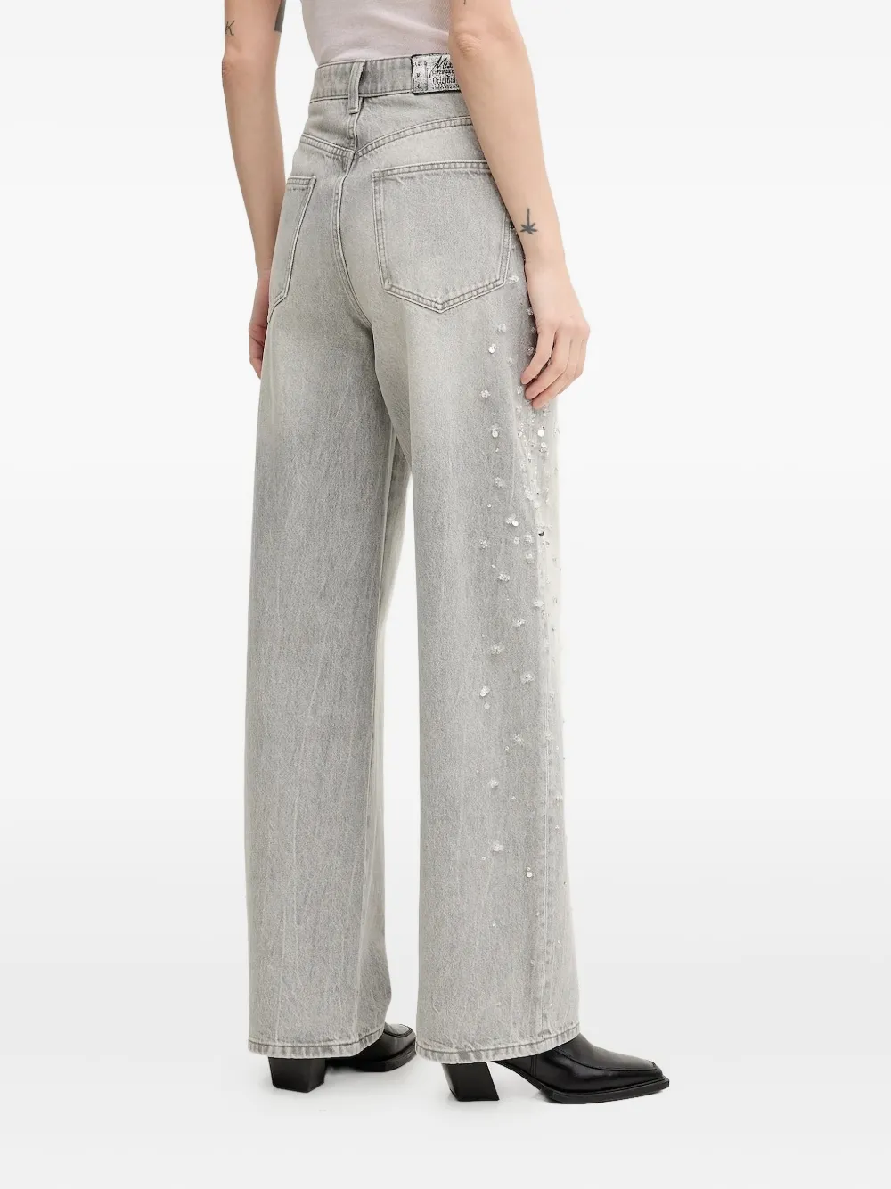 Miss Sixty Verfraaide jeans - Grijs