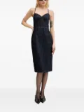 Miss Sixty denim midi dress - Blue