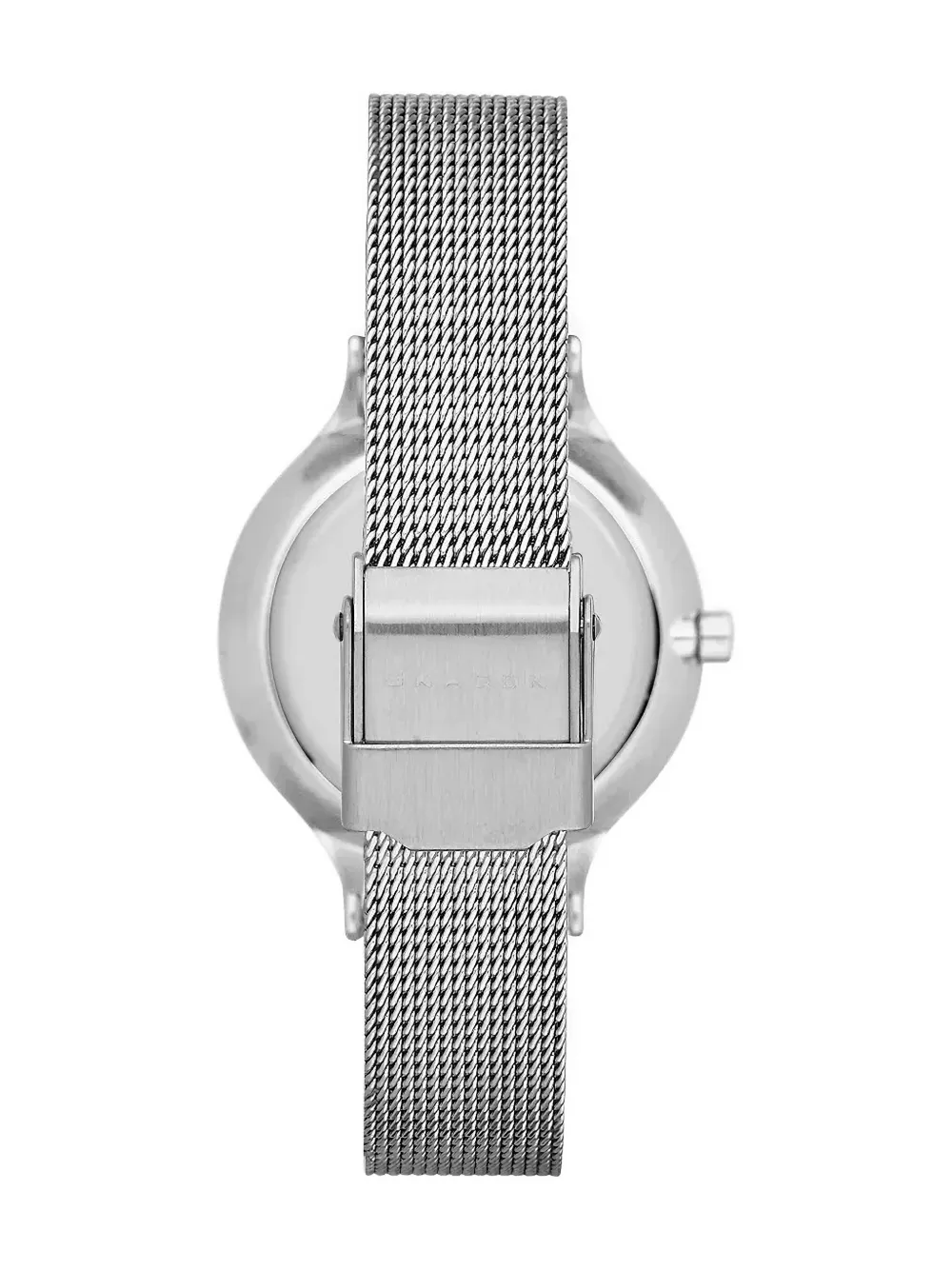 Skagen Anita Lille mesh-strap 30mm - Zilver