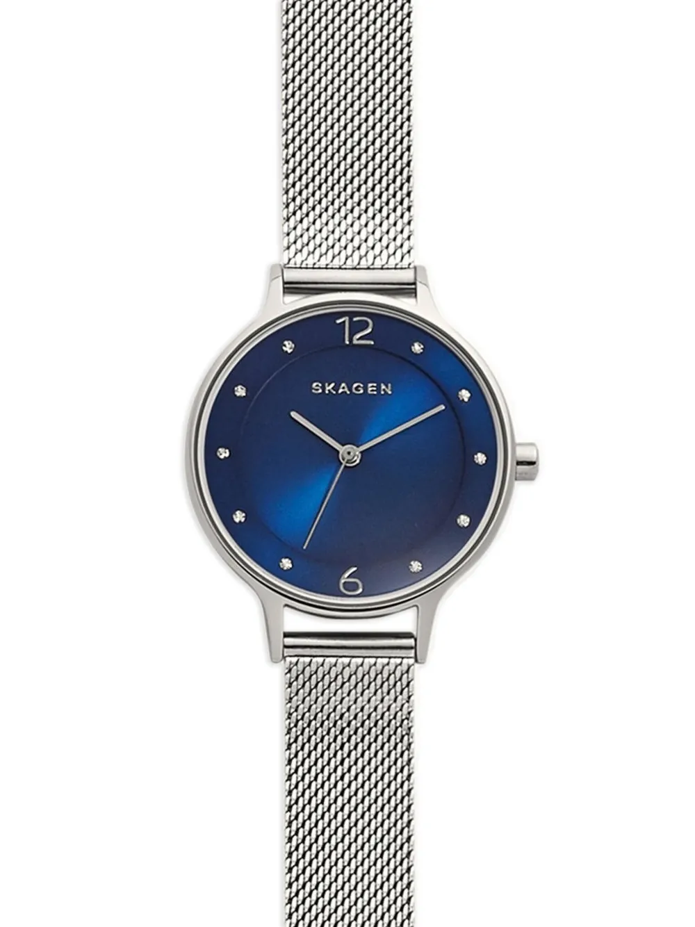 Skagen 30 mm Anita Lille horloge - Blauw