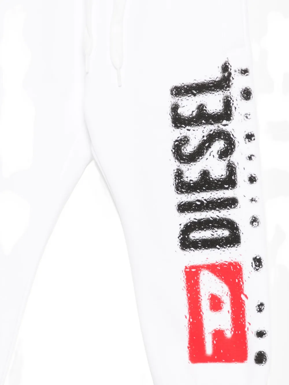 Diesel Kids logo-print track pants Wit