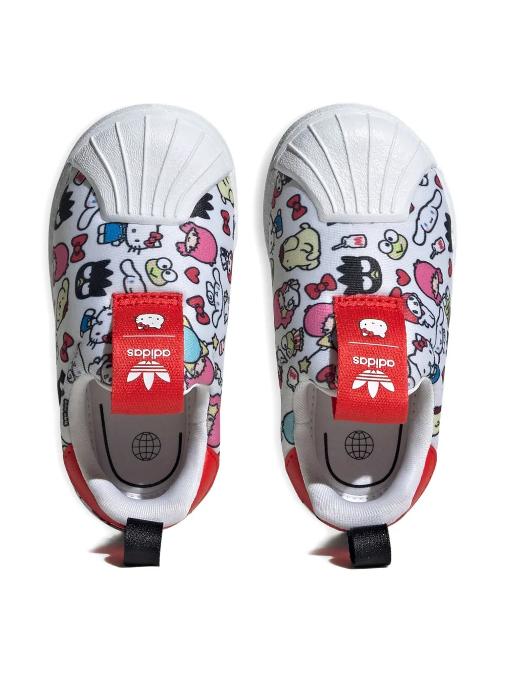 adidas Kids Superstar 360 Hello Kitty sneakers Wit