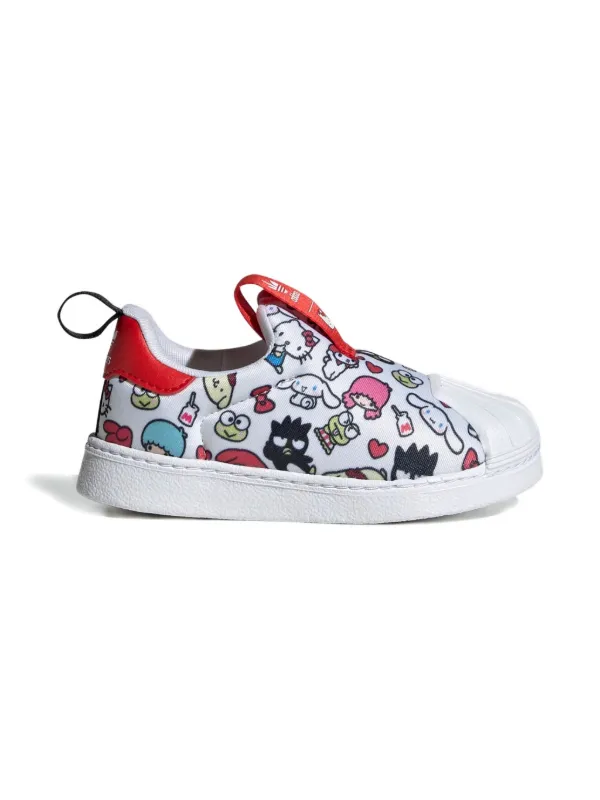 kitty様⑨⓪ Adidas Kids Superstar 360 Hello Kitty スニーカー | ホワイト