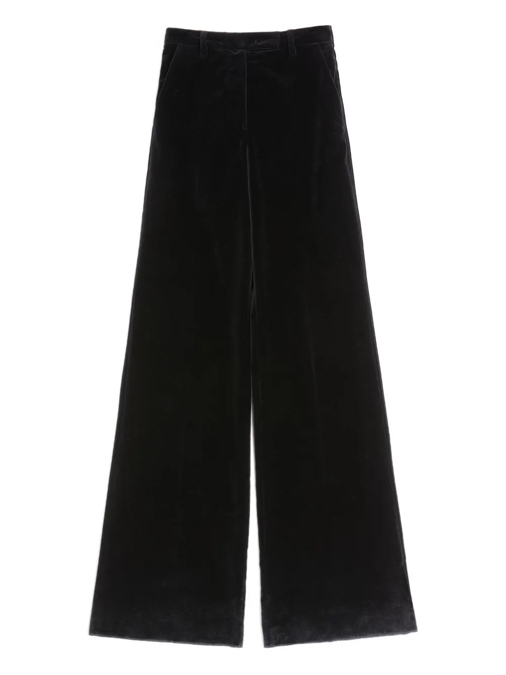 Valentino Garavani ベルベット パンツ - ブラック Valentino Garavani ベルベット パンツ - ブラック