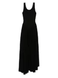 PNK open-back maxi dress - Black