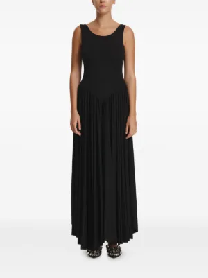 alc lana pleated maxi dress A.L.C