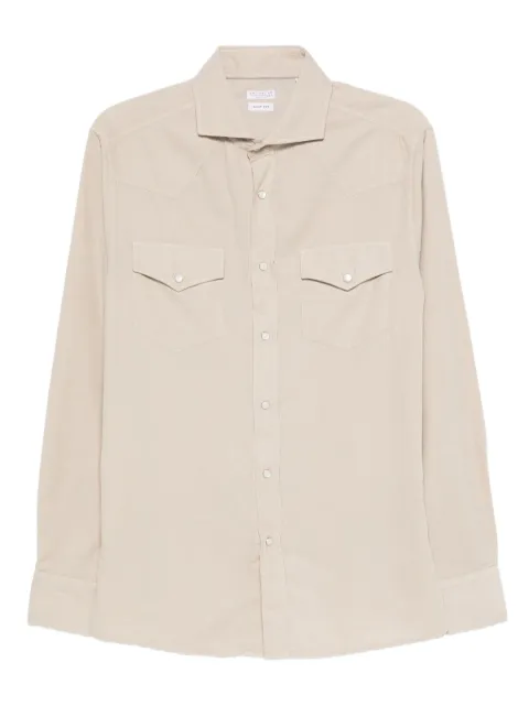 Brunello Cucinelli ダブルポケット シャツ