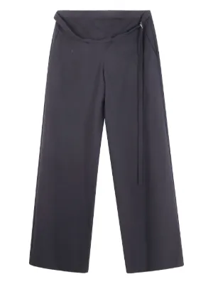 パンツ GIOVANNI BEDIN STRAIGHT REGULAR TROUSERS (GB25 056 BLACK) Giovanni Bedin Straight Trousers for Women | Shop Now on