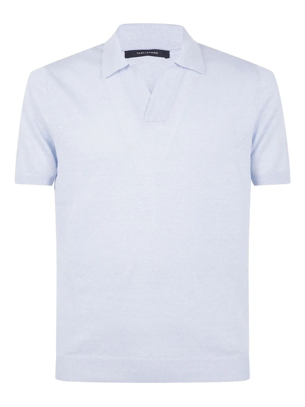Tagliatore Keith knitted polo shirt Blauw