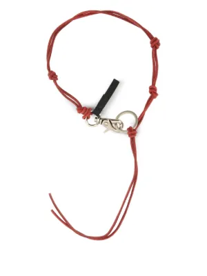 24ss OUR LEGACY LADON KEY RING キーリング 新品 OUR LEGACY(アワーレガシー) LADON KEY RING Black Leather