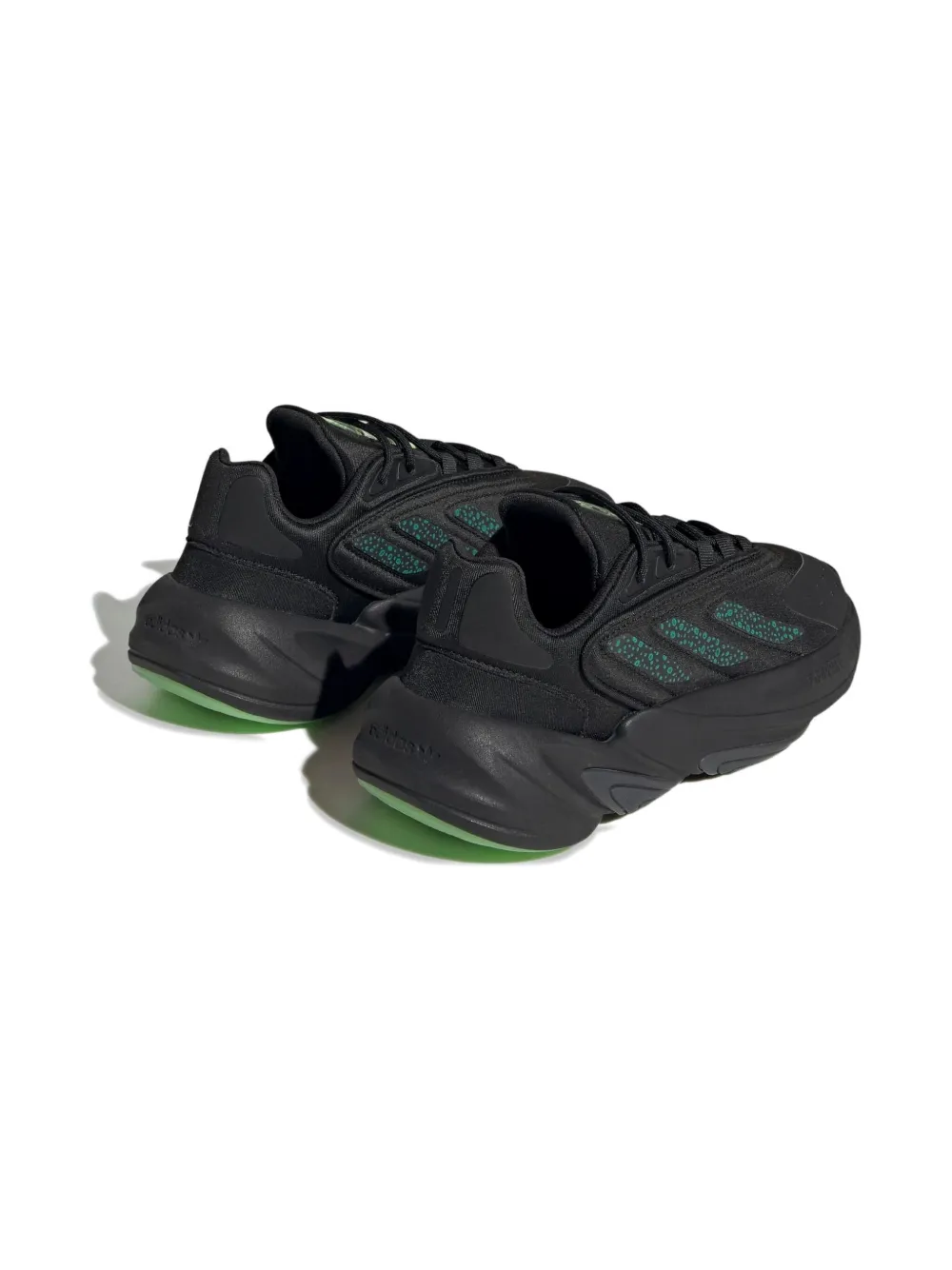 Adidas Kids Ozelia patterned lace-up sneakers Black