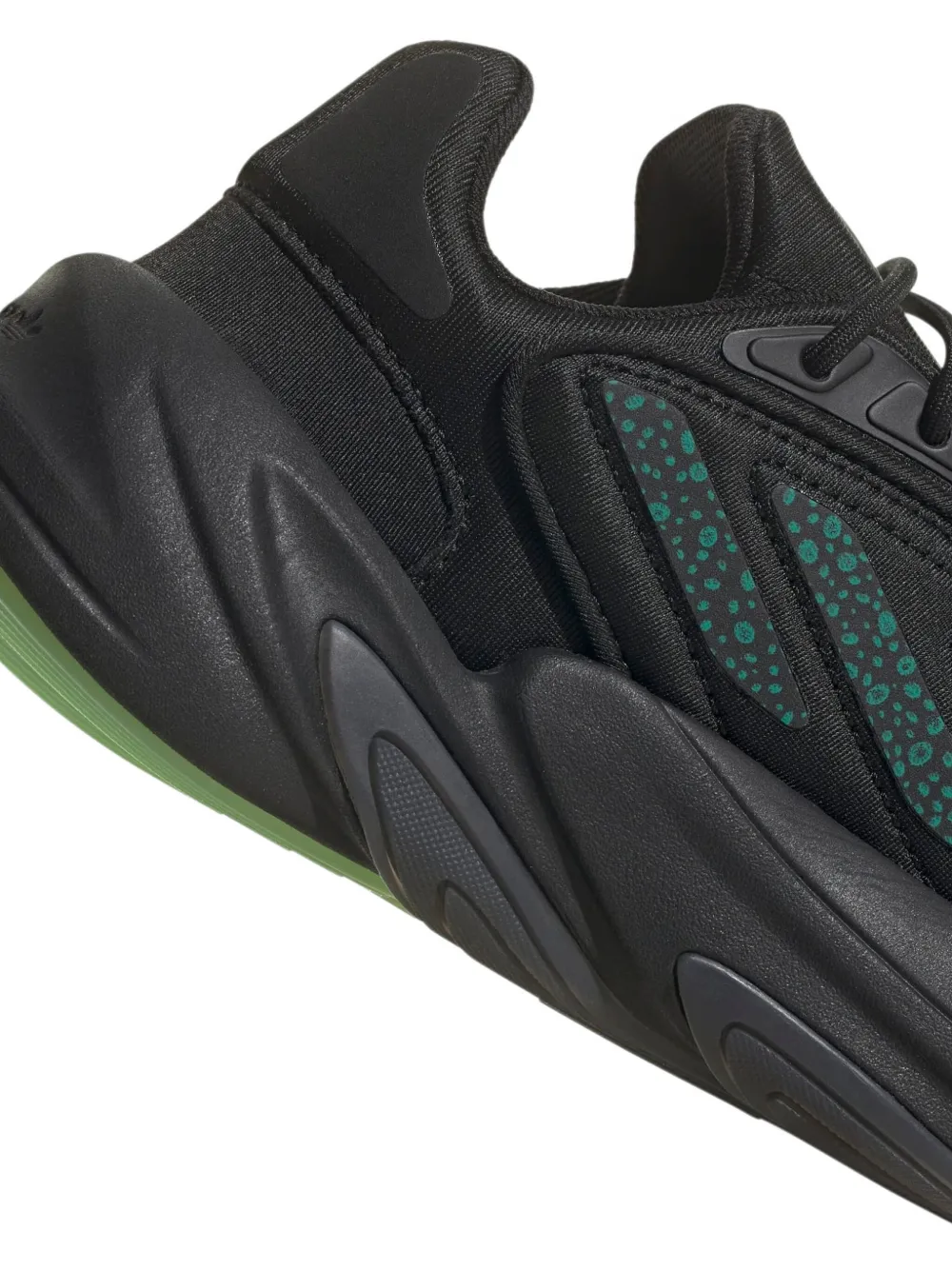 adidas Kids Ozelia patterned lace-up sneakers Black