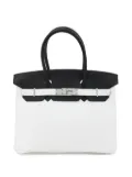 Hermès Pre-Owned 2006 Bicolor Clemence Birkin Retourne 30 handbag - Black