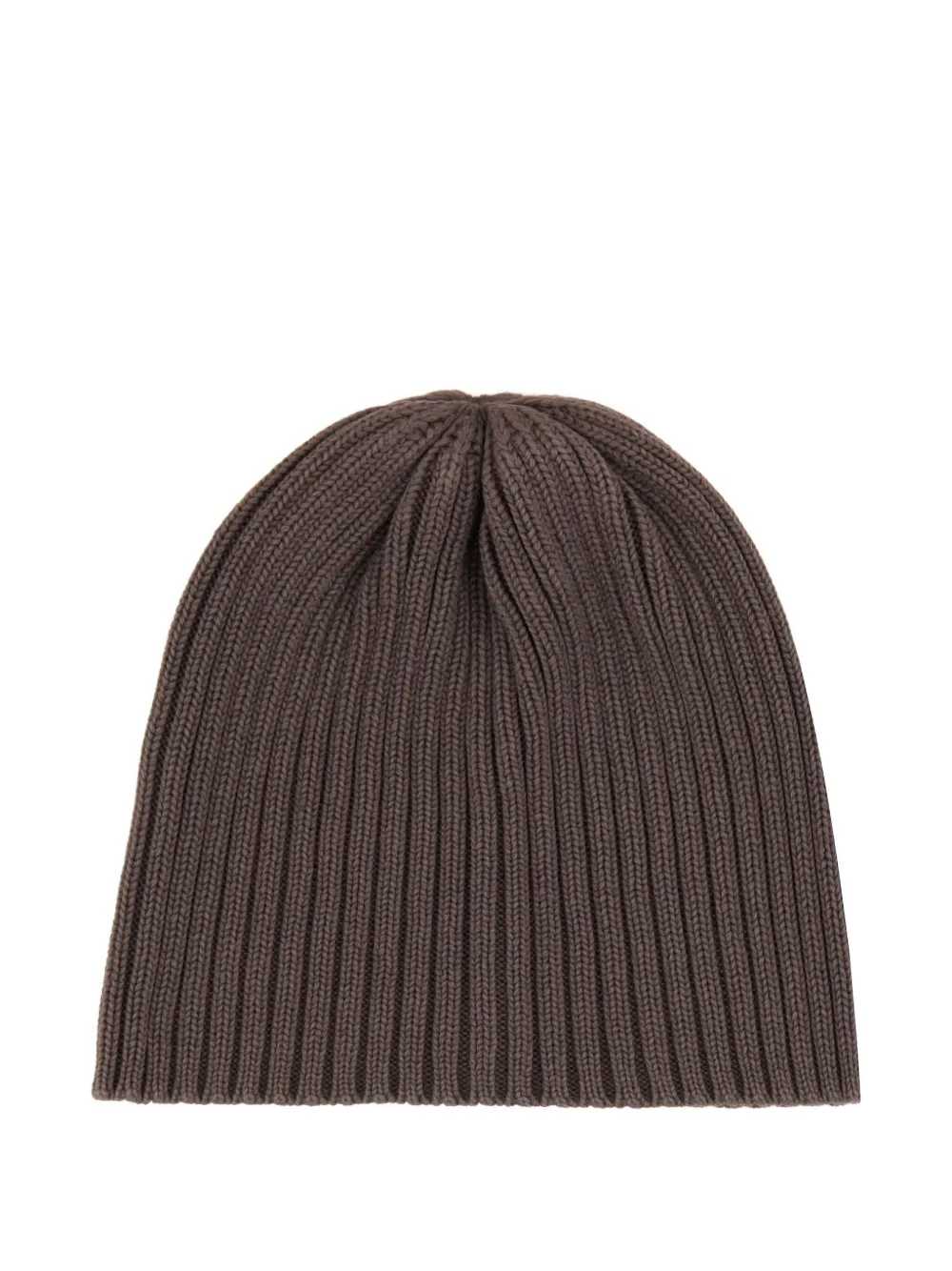 OUR LEGACY ribbed cotton beanie Bruin
