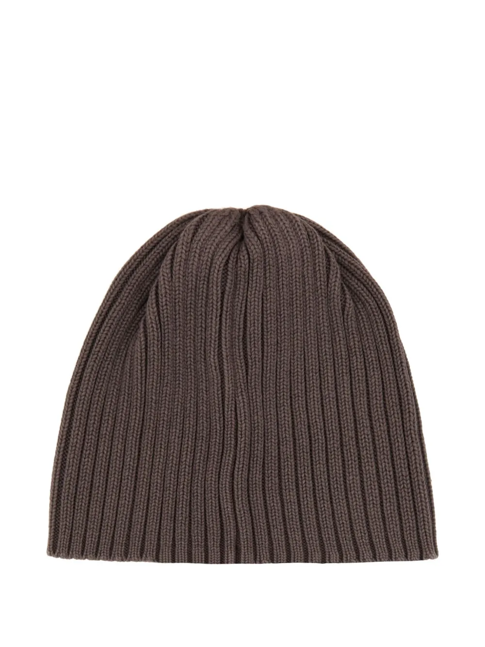 OUR LEGACY ribbed cotton beanie Bruin
