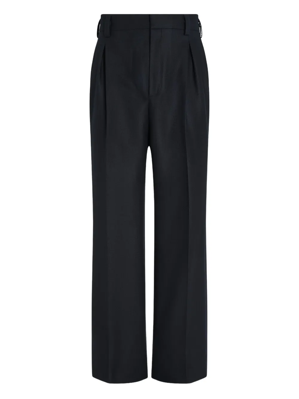 Zegna pleated wool trousers | Black | Image 1