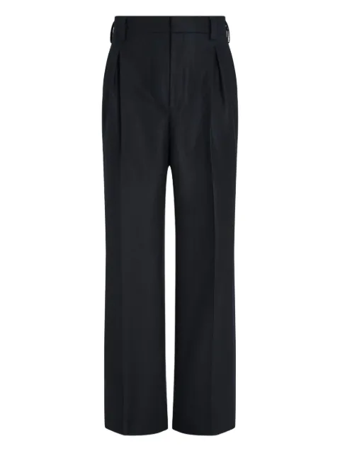 Zegna pleated wool trousers