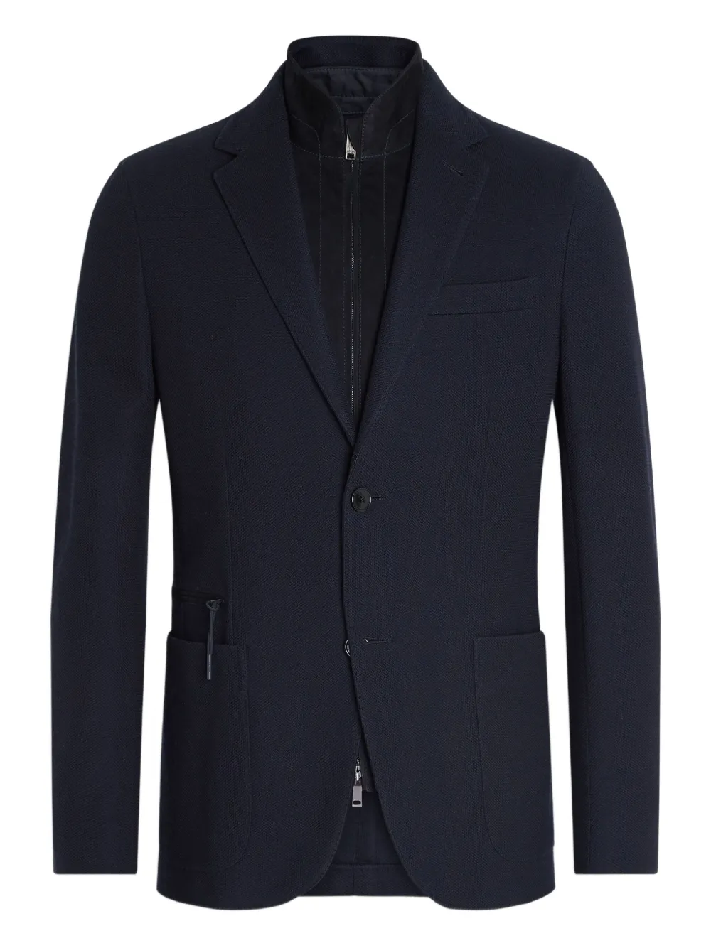 Zegna layered blazer | Blue | Image 1