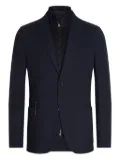 Zegna layered blazer - Blue