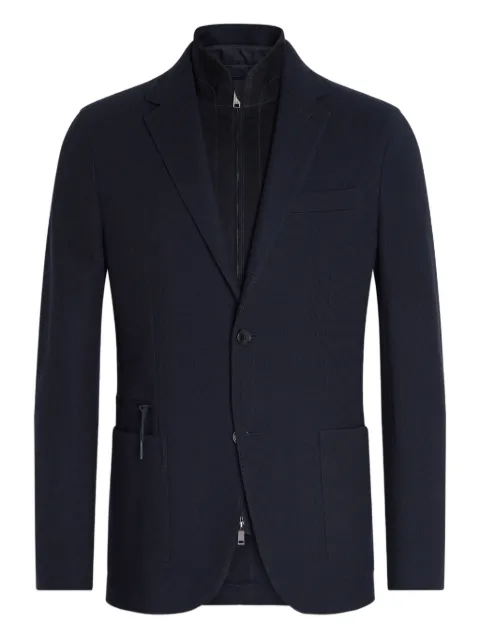 Zegna layered blazer