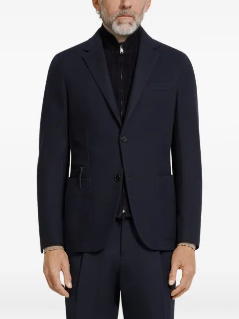 Zegna High Performance jersey sweater jacket