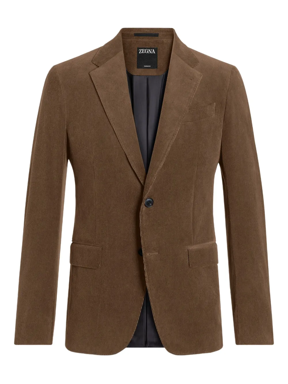 Zegna Cashco corduroy blazer | Brown | Image 1
