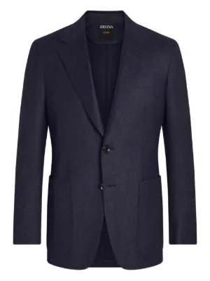 Zegna Trofeo シアサッカージャケット | ブルー | FARFETCH JP