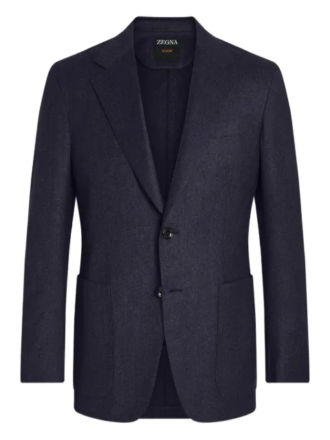 Zegna single-breasted wool blazer