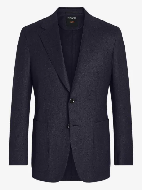 Zegna single-breasted wool blazer