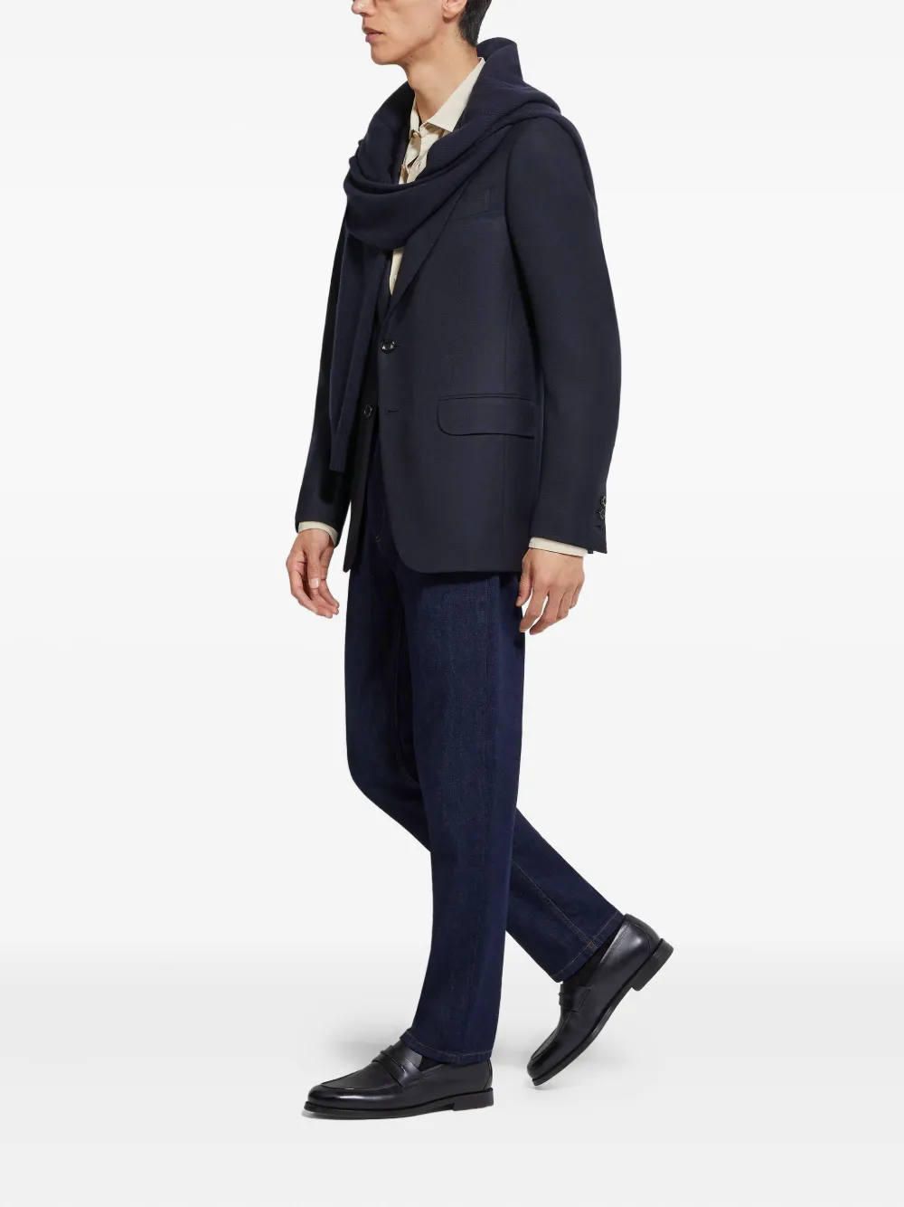 Zegna single-breasted wool blazer | Blazers | Image 2