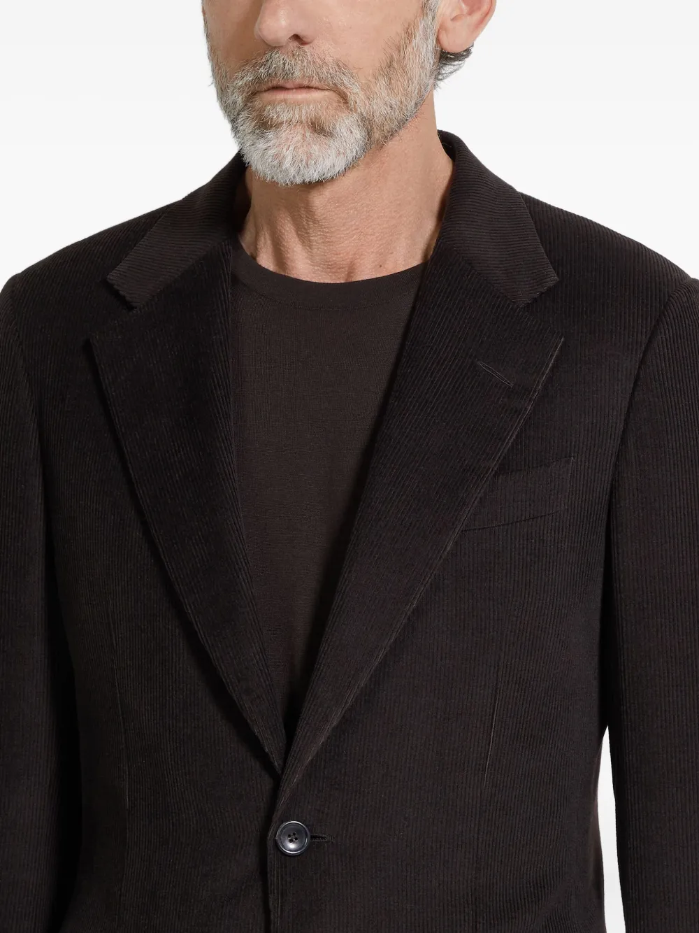 Zegna Jack van kasjmierblend Bruin