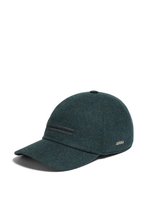 Zegna mélange Oasi cashmere baseball cap