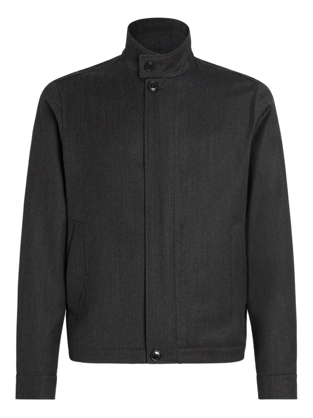 Zegna chamarra con cuello de tortuga | negro | Image 1