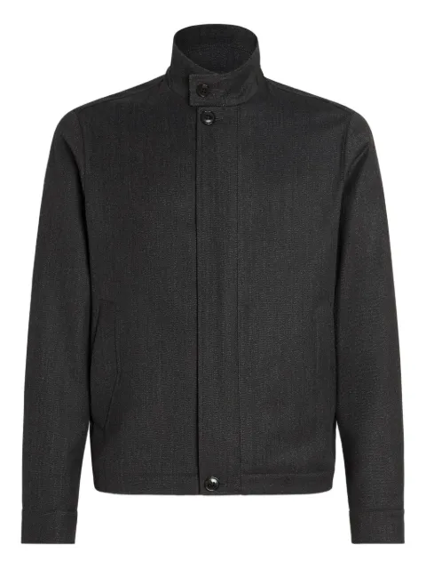 Zegna chamarra con cuello de tortuga