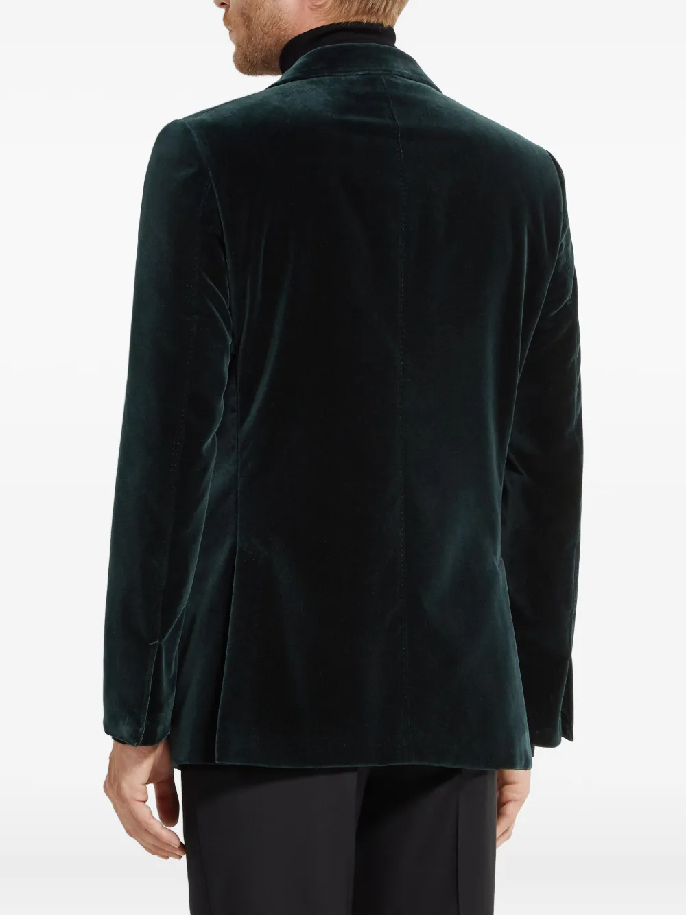 Zegna Katoenen blazer Groen